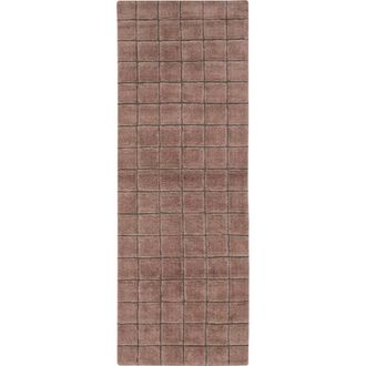 Lorena Canals Woolable Rug Runner Mosaic in Quartz, Soil Brown,natural at Nordstrom, Size Medium