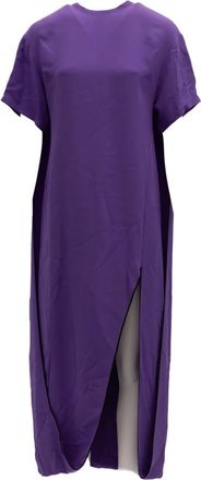 Valentino Garavani Jurken - Dames - Avondkleed - Paars - XS - Kleedjes