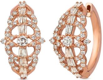 Le Vian Ladies Nude Diamonds Fashion Earrings in 14k Strawberry Gold