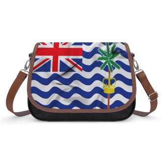 Generic Flag of British Indian Ocean Territory Fashion Womens Crossbody Bags Novelty Handbag Shoulder Bag Purse