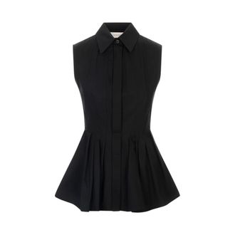 Sportmax Sportmax, Sleeveless Tops, female, Black, Size: 2XS Spxcertosa Shirt