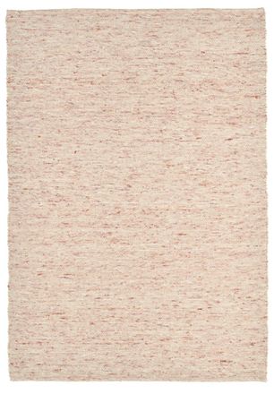 THEKO Alfombra tejida a mano en lana virgen - beige oscuro 190x250 cm