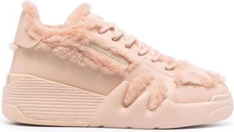 Giuseppe Zanotti Sneakers - Dames - Sneakers - Beige - 37 EU - Leer - Schoenen
