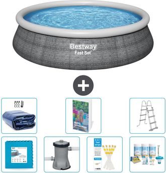 Bestway Piscina Bestway Fast Set Redonda - 457x107 Cm - 8-piezas S362