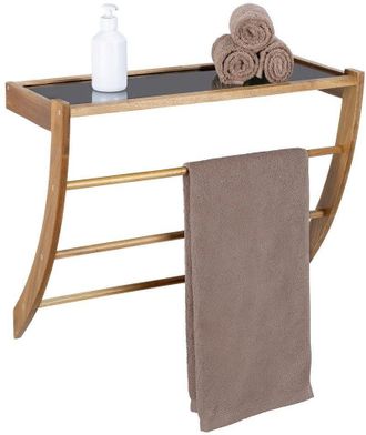 WENKO Fondi Estanter&iacute;a Ba&ntilde;o Natural 60x48,5x25,5 Cm
