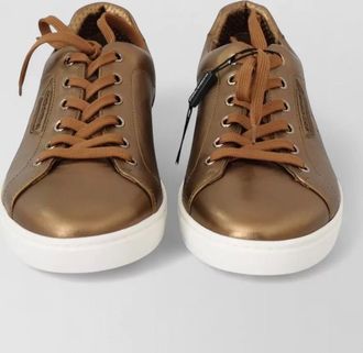Dolce & Gabbana leather low-top sneakers