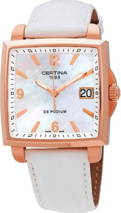 Certina DS Podium Mother of Pearl Dial Ladies Watch C001.310.36.117.00