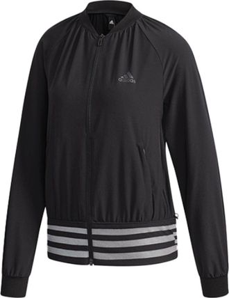 adidas (WMNS) adidas Thin Woven Jacket Asia Sizing Black DM5312