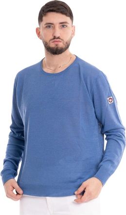 Murphy & Nye Mannen Stuffed Sweater - Heren - Ronde hals truien - Blauw - XL - Truien & Vesten
