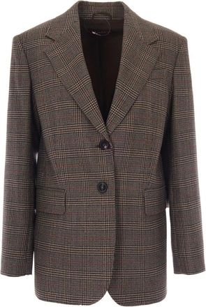 Max Mara Jassen, Dames, Zwart, XS, Wol, Blazers