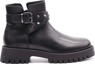 Frau Dames, Schoenen, Zwart, Maat: 37 EU Leer