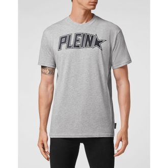 Philipp Plein T-Shirt Round Neck Men in Grey at Nordstrom, Size Xxx-Large
