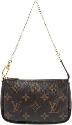 Louis Vuitton Pre-owned Mini Bags, female, Brown, Size: ONE SIZE Pre-owned Mini Pochette Accessoires