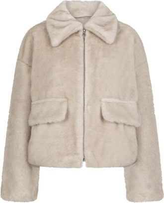 Dante6 Dames, Jassen, Beige, Maat: XS Poliester