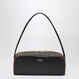 Prada Swing bag black/hazelnut