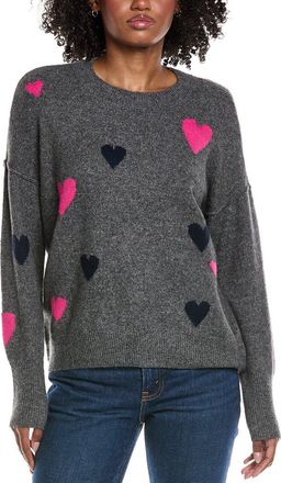 CeCe by Cynthia Steffe Cece Heart Pattern Sweater