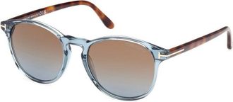 Tom Ford Lewis Brown Gradient Oval Mens Sunglasses FT1097 90F 53