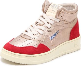 Autry Medalist Mid Schoenen - Dames - Sneakers - Veelkleurig - 37 EU - Katoen - Schoenen