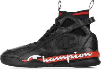 Champion Zone 93 High Leather Shoe - Heren - Fitnessschoenen - Zwart - 40 EU - Leer - Fitness