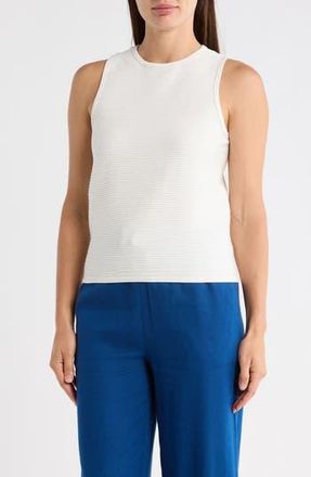 DKNY Ottoman Tank in Ivory at Nordstrom Rack, Size X-Small