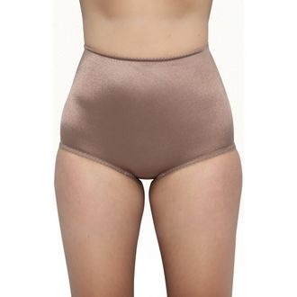 Rago 4-way Stretch Full Coverage Panty in Mocha at Nordstrom, Size 26