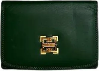 Givenchy Pre-owned Wallets, female, Green, Size: ONE SIZE Pre-owned Vintage Card Holder