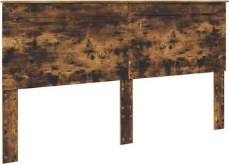 vidaXL Cabecero Roble Ahumado 180 Cm Madera Contrachapada Vidaxl