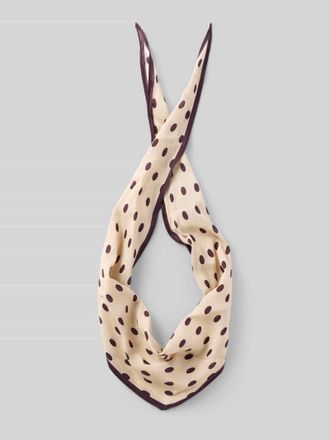 Jake*s Casual Tuch aus reiner Viskose mit Allover-Paisley-Print in Ecru, Gr&ouml;&szlig;e 1