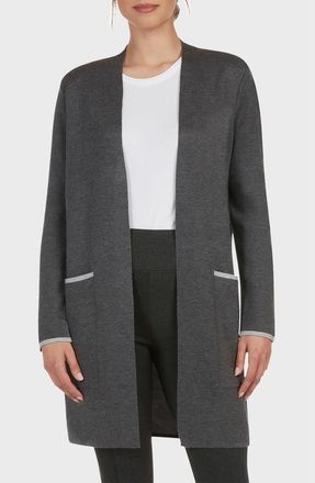 Matty M Double Knit Cardigan in Charcoal at Nordstrom Rack, Size X-Small