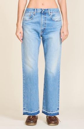 Denimist Lucy Released Fray Hem Boyfriend Jeans in Alsen Indigo W/Let Down Hem at Nordstrom Rack, Size 29