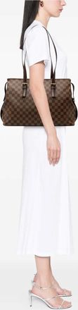 Louis Vuitton 2001 Damier Ebene Chelsea shoulder bag - Marrone