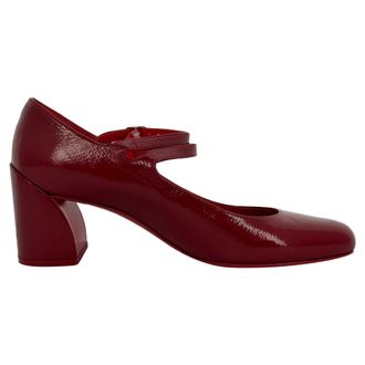 Christian Louboutin Christian Louboutin Miss Jane 55 Mary Jane pumps in rood lakleer