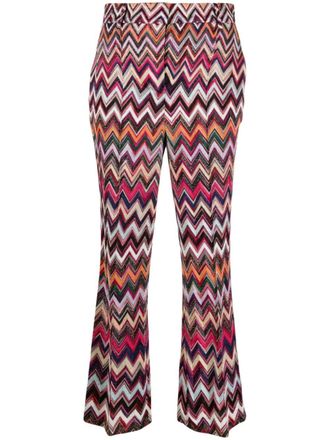 Missoni Pantaloni Zigzag - Rosa