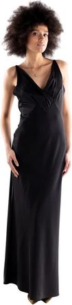 H2O Gowns - Dames - Avondkleed - Zwart - S - Polyester - Kleedjes