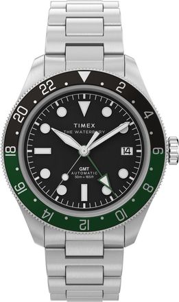 Timex Waterbury Heritage Mens Silver Watch TW2Y60800 Stainless Steel - One Size