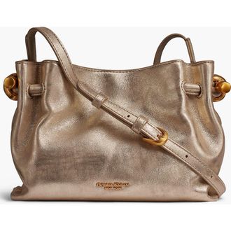 DKNY Cashmere Metallic Wash Crossbody in Lt Gold at Nordstrom