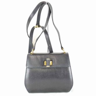 Ferragamo Leather Shoulder Bag (Pre-Owned)