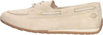 Fred De La Bretoniere UTA Mocca Mocassins - Dames - Bootschoenen - Beige - 38 EU - Leer - Schoenen