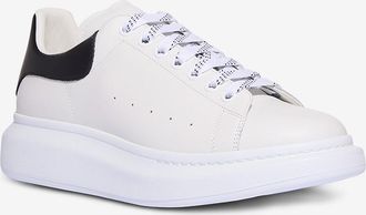 Alexander McQueen Niedrige Schn&uuml;rsneakers aus Glattleder Oversize
