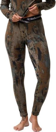 Backcountry Cedars Rws Merino Lt-Wt Baselayer V-Waist Bottom - Womens in Camo Pendula Print at Nordstrom, Size X-Small