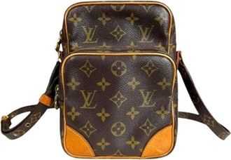 Louis Vuitton Pre-owned Cross Body Bags, female, Brown, Size: ONE SIZE Pre-owned Vintage Monogram Canvas Shoulder Bag