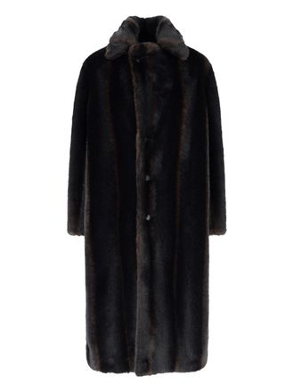 Maison Margiela Cappotto In Pelliccia Faux
