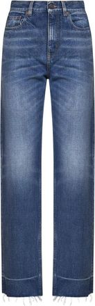 Chlo&eacute; Straight Jeans - Dames - Regular Fit Jeans - Blauw - W29 - Katoen - Jeans