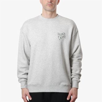 Museum of Peace and Quiet Warped Crewneck Sweatshirt In Heather