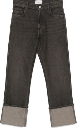 Coperni Classic Five-Pocket Trousers With Logo-Buckle Detail