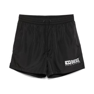 Diesel Badmode, Heren, Zwart, XL, Geprinte Badpak