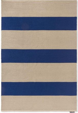 Brink & Campman Handgewebter In-/Outdoor Designer Teppich Deck Electric Blue