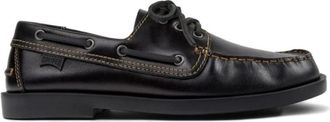 Camper Don Leren Bootschoenen - Heren - Bootschoenen - Zwart - 45 EU - Linnen - Schoenen