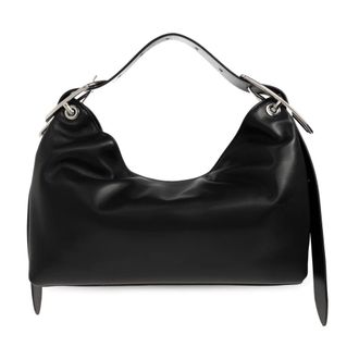 Diesel Handbags, female, Black, Size: ONE SIZE D-Line Shoulder