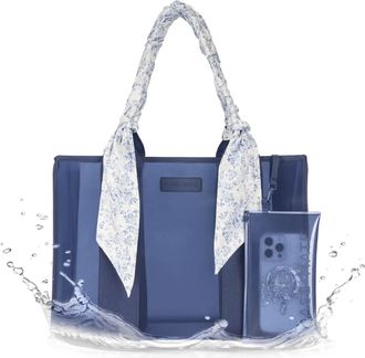 Case-Mate Womens Something Twilly Jelly Tote Bag In Navy